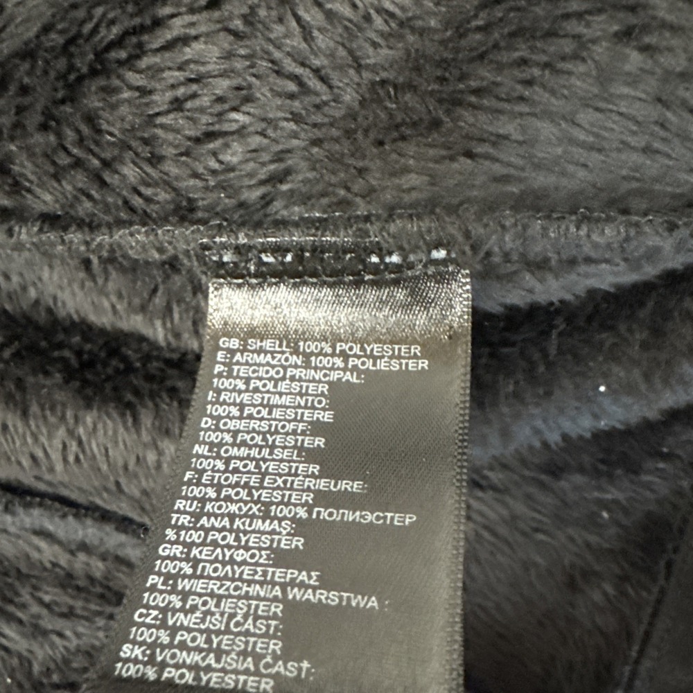 The North Face Jacket Womens XL Black Fleece Full Zip Outdoor - Picture 9 of 10